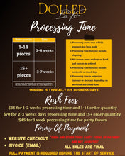 Load image into Gallery viewer, Rush Fee