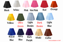 Load image into Gallery viewer, Youth Pleated Tennis Skirt
