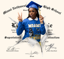 Load image into Gallery viewer, Diploma Cutout Graphic
