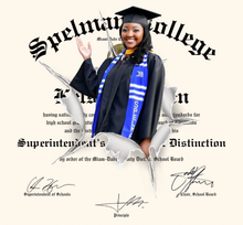 Load image into Gallery viewer, Diploma Cutout Graphic
